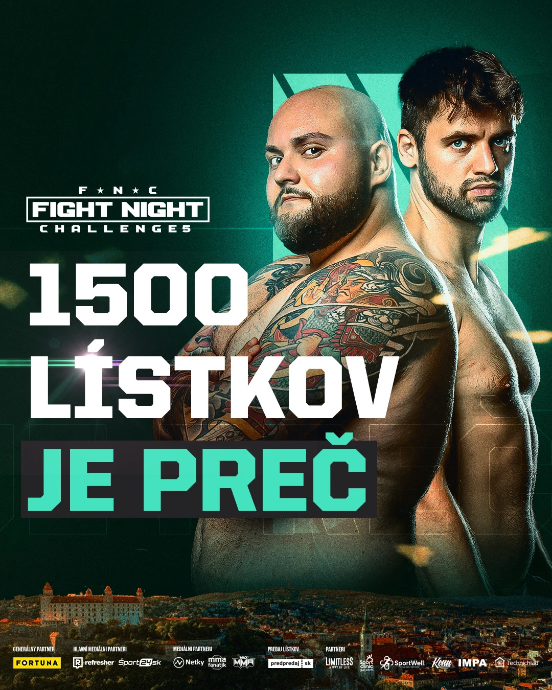 Listky Fight Night challenge