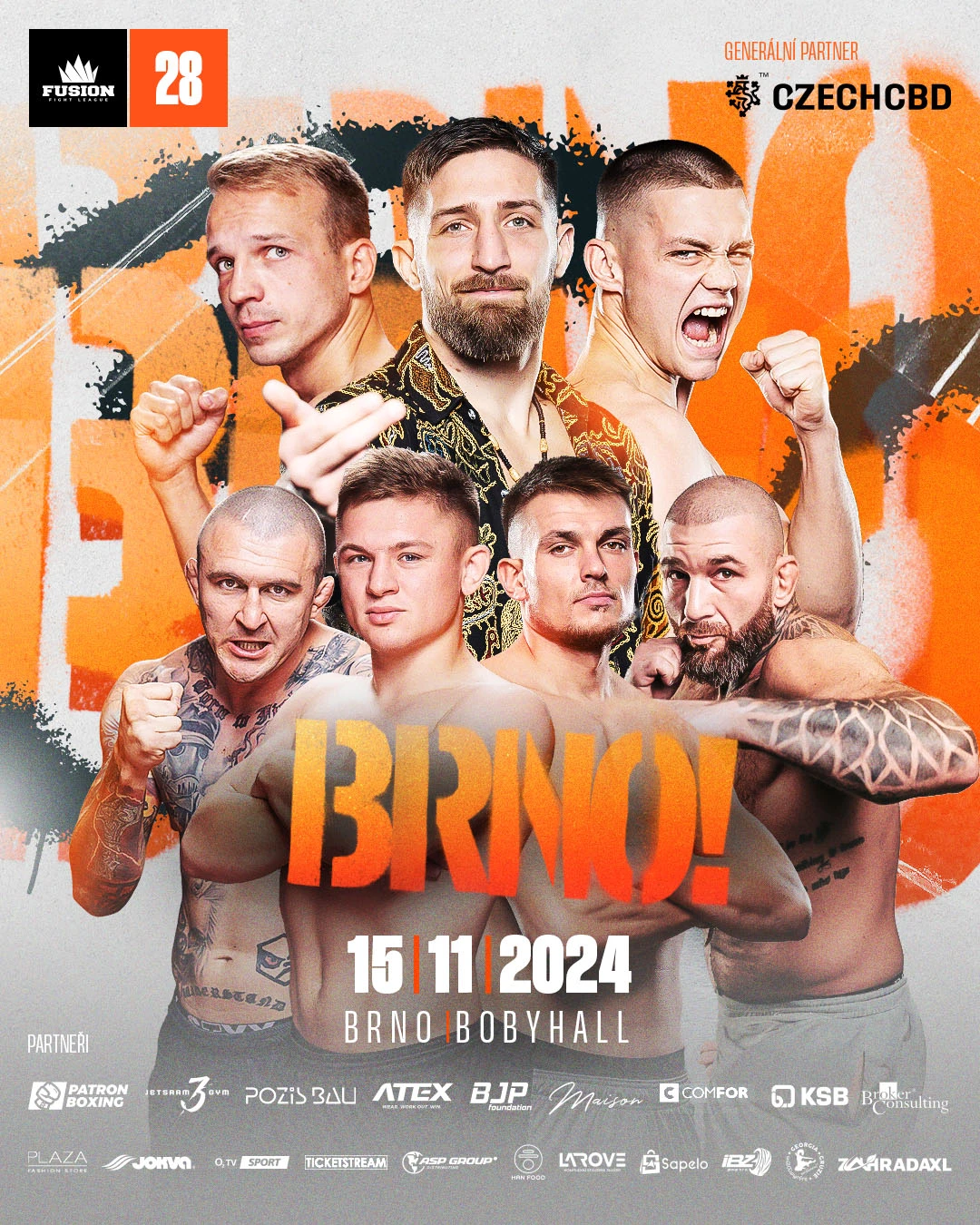 Grafický dizajn vizuálov pre MMA podujatie – branding, plagáty, bannery, sociálne siete, vizuálna identita turnaja